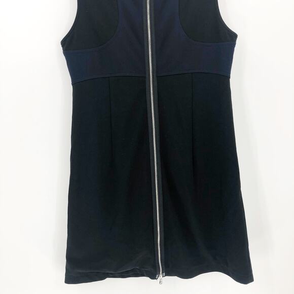 KF/KaufmanFranco Collective Dress 12 Black Color-Block Stretch Sleeveless - Picture 8 of 10